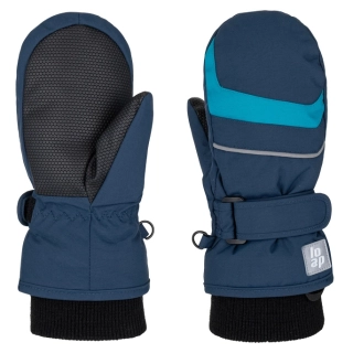 Dětské palcové rukavice Loap RUTI blue velikost 4