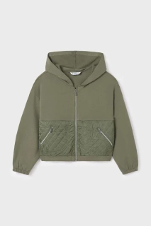 Dívčí mikina Mayoral 7420-19 khaki velikost 167