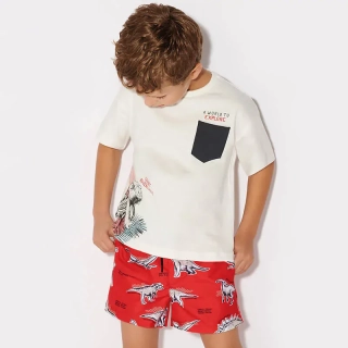 Chlapecké triko krátký rukáv 3005-71 Dino Adventures velikost 134