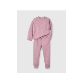 Dívčí volnočasová souprava Mayoral 4891-92 pudrová velikost 134