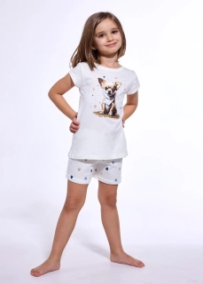 Dívčí pyžamo Cornette Kids 787/108 Chihuahua velikost 110/116