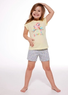 Dívčí pyžamo Cornette Kids 787/98 Parrots velikost 110/116