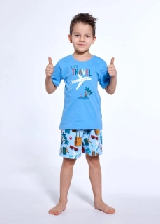 Chlapecké pyžamo Cornette Kids 789/121 Travel 3 velikost 122/128