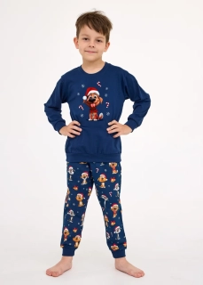 Chlapecké pyžamo Cornette Kids Dog 593/173 velikost 110/116