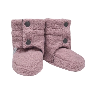 Capáčky Teddy fleece double Cyclamen pink velikost 5 - délka stélky 15cm
