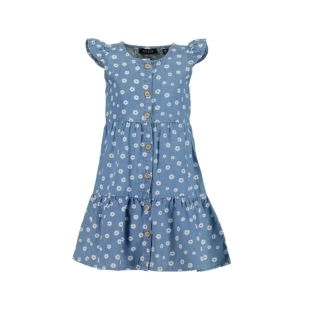 Dívčí šaty s kytičkami Blue Seven 734121 velikost 122