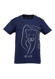 Chlapecké tričko krátký rukáv Blue Seven Panther 802409 Tmavě modré velikost 122