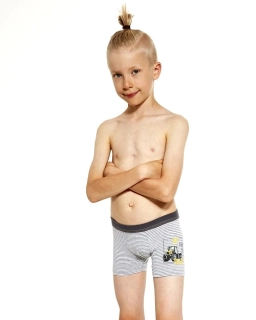 Chlapecké boxerky Cornette kids Traktor 701/77 velikost 122/128