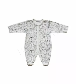 Bavlněný overal Kočičky Baby Service velikost 50